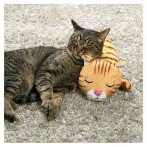 Pets Know Best Huggikitty Orange Tabby Soothing Sound Plush 12”